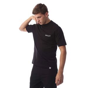 Mallet Mens Coordinates Logo T-Shirt / Black
